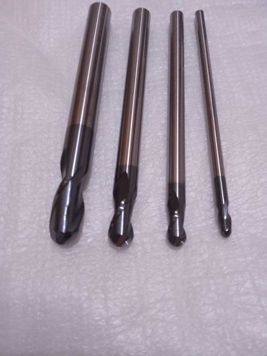 Conjunto de 5 euros fresas boleadas em HSS