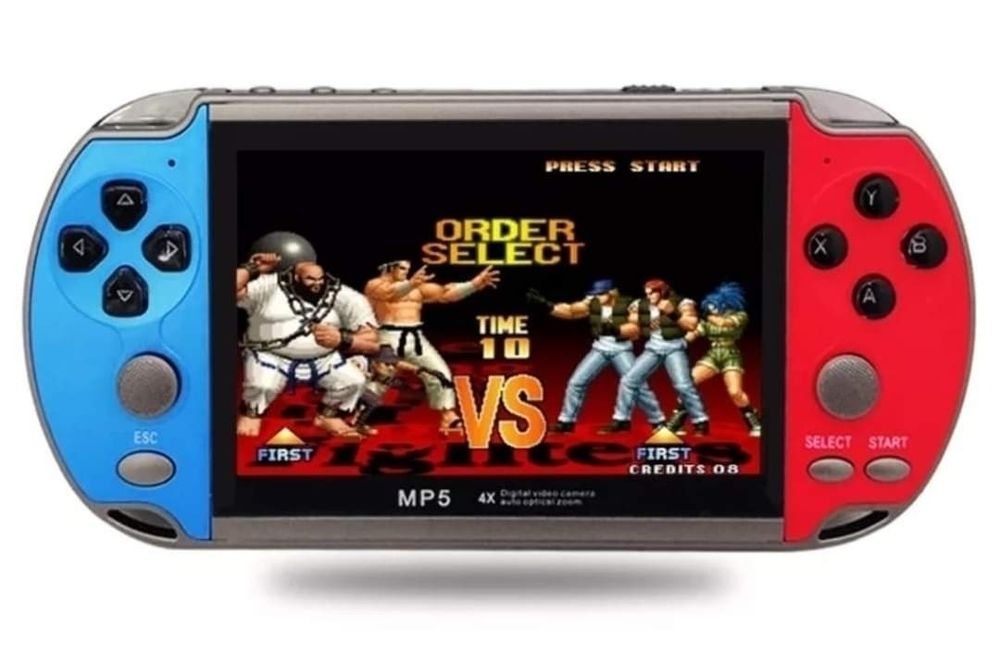 Consola portátil videojogos incluí 200 jogos (Várias cores diferentes)