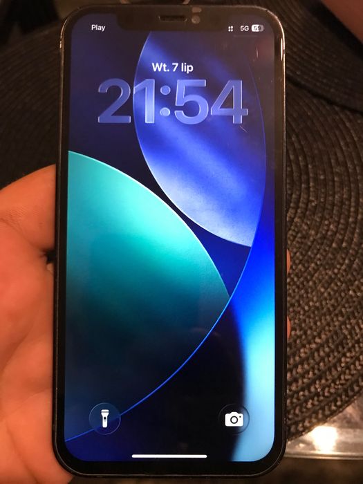 IPhone 12 64gb black,nowa bateria.Stan bardzo dobry