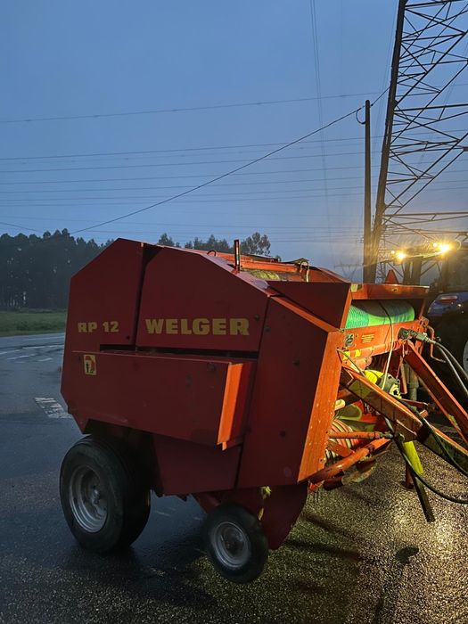 Enfardadeira de rolos welguer RP12