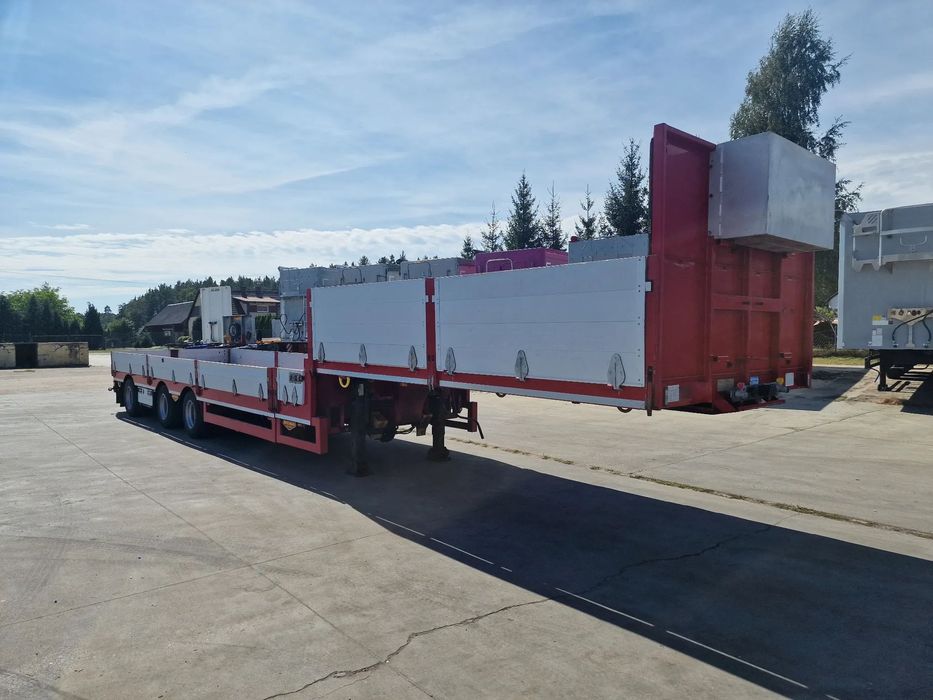 Broshuis Niskopodwoziowa Rozciągana 2007 rok  13,30 m + 6,30 m