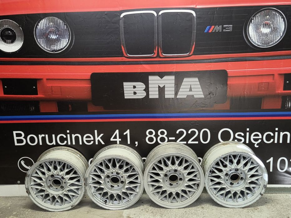 BMW E30 Alufelgi BBS 14" ET30 6.5Jx14 KBA 41017 BMW 2.225540 Styling 5