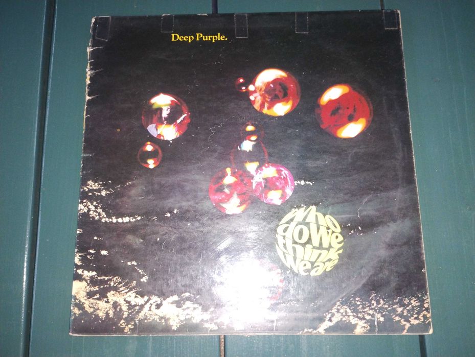 Deep Purple Who do We thing we are LP First Press