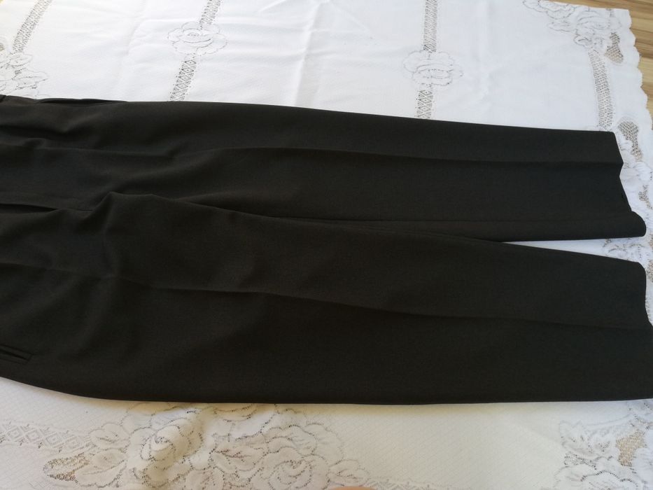 Spodnie męskie garniturowe XL