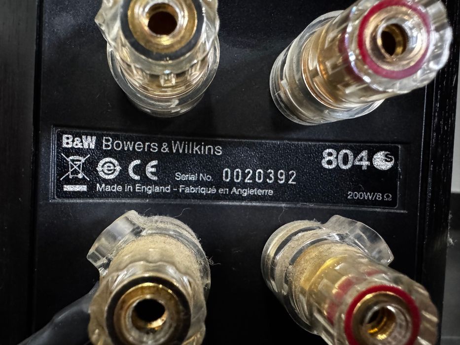 som  hi-fi  premium B&W 804 + ROTEL