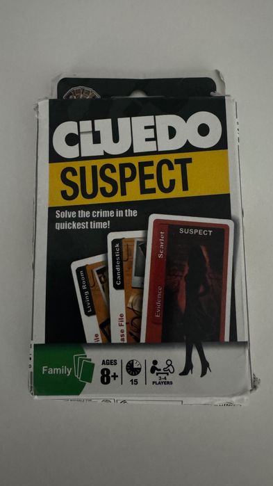 Cluedo Suspect - Jogo de cartas