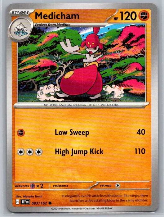 Medicham #083/162 SV05: Temporal Forces Common - Pokemon