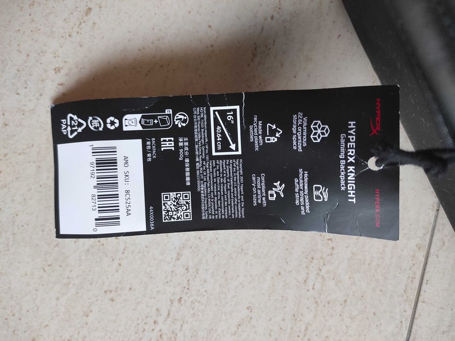 Mochila HyperX Knight434142880926935042