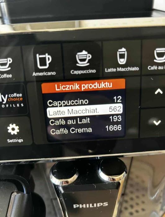 Philips LatteGo 4349 jak nowy!