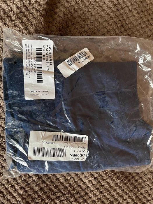 Термокофта (термо лонгслів) Smartwool 150 Merino L Navy