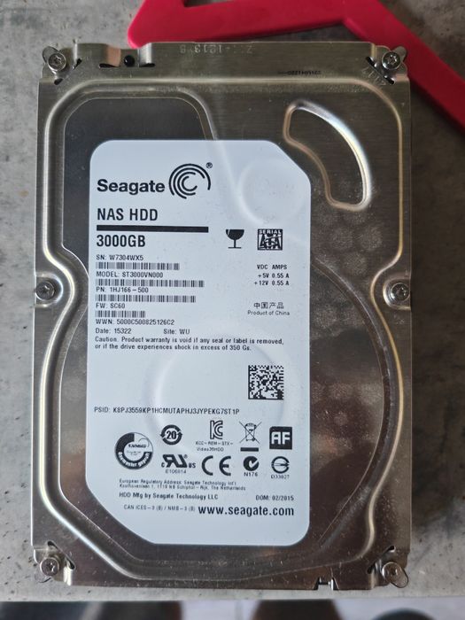 Dysk HDD, Seagate  3TB. 3,5 cala