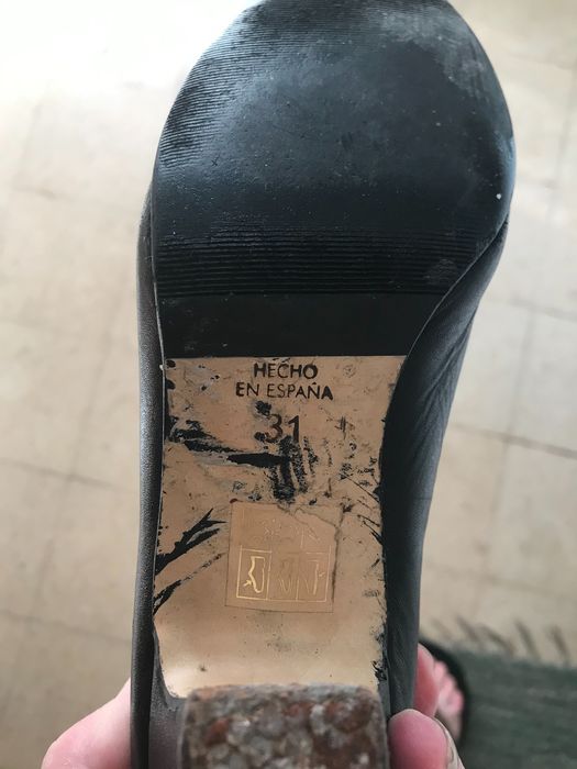 Sapatos Sevillanas 30 e 31