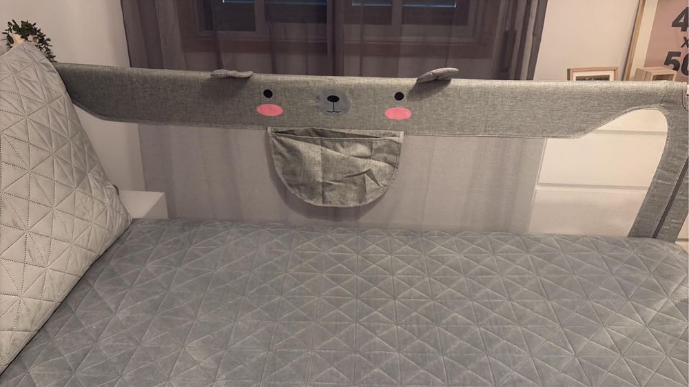 Protecão cama bebe
