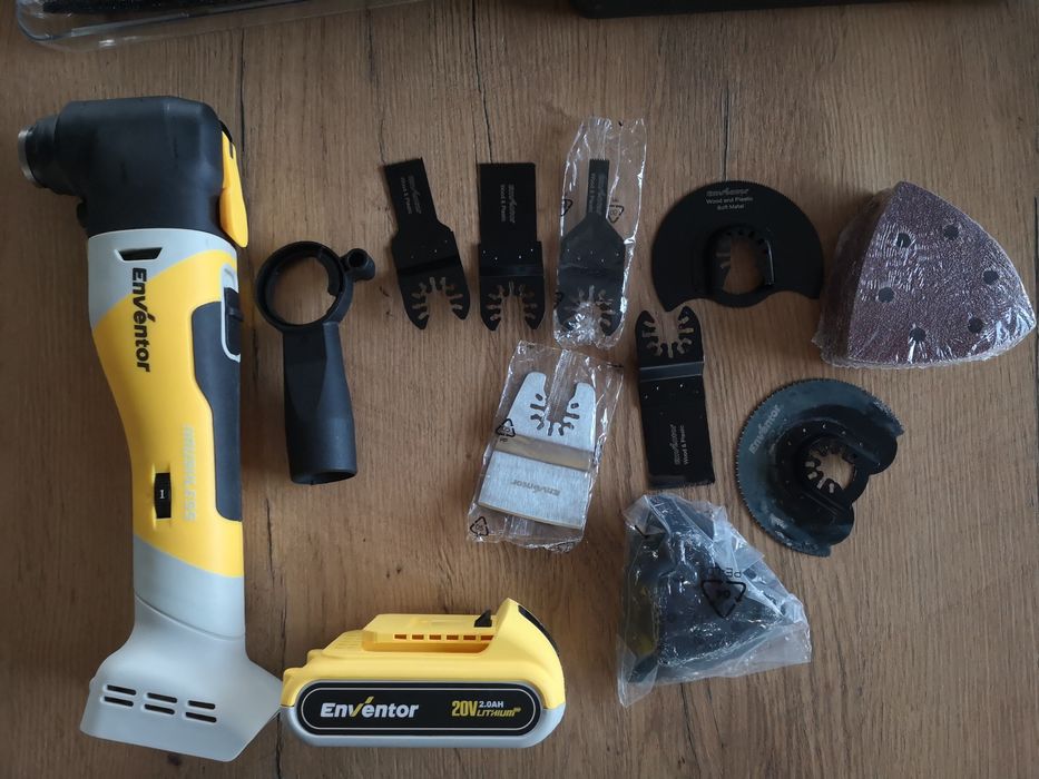 ENVENTOR szlifierka wielofunkcyjne narzędzie akumulatorowe 20V