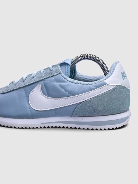 Buty Sportowe Nike Cortez Textile Biały Jasnoniebieski Rozmiar 36.5
