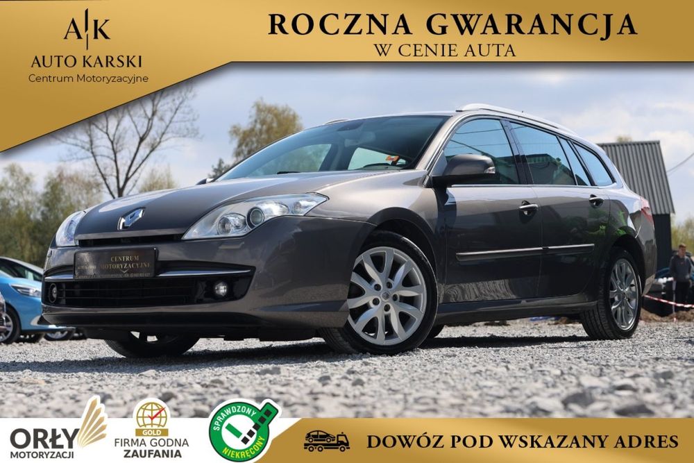 Renault Laguna 2.0 170KM Automat*Navi*Klimatronic*Pół-skóry*Wielofunkcja*Hak*Tempomat