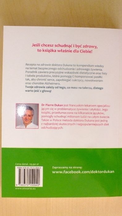 Recepta na zdrowie doktora Dukana