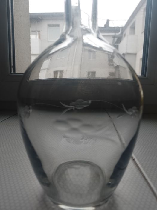 Гоафин кувшин стеклянный с рисунком новый