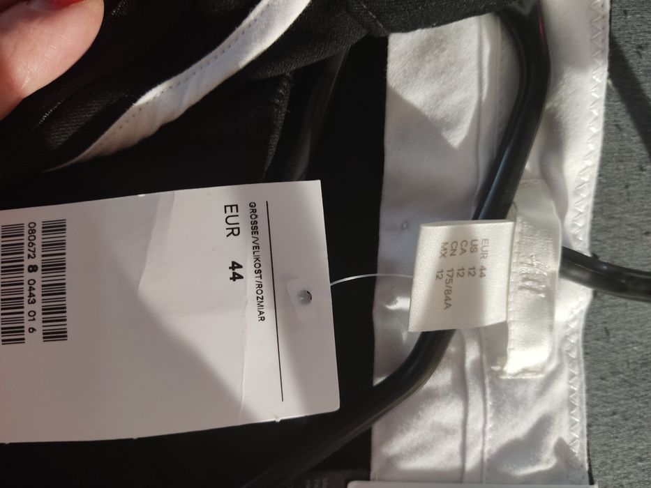 Spodnie H&M  nowe czarne