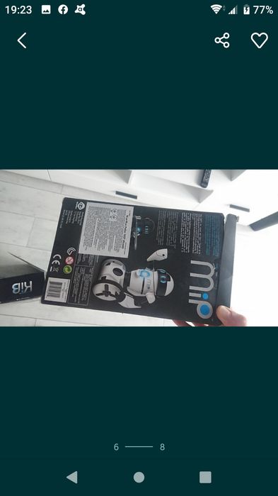 Робот інтерактивний, керуватися може з андроїда