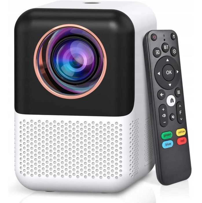 Projektor LCD HPXpro x10 mini biały 1080p 4K 350ANSI przenośny SmartTV