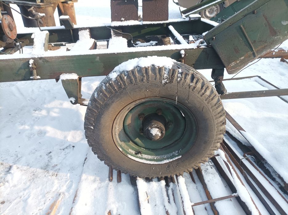 Двовісний прицеп шасі Рама зіф-55