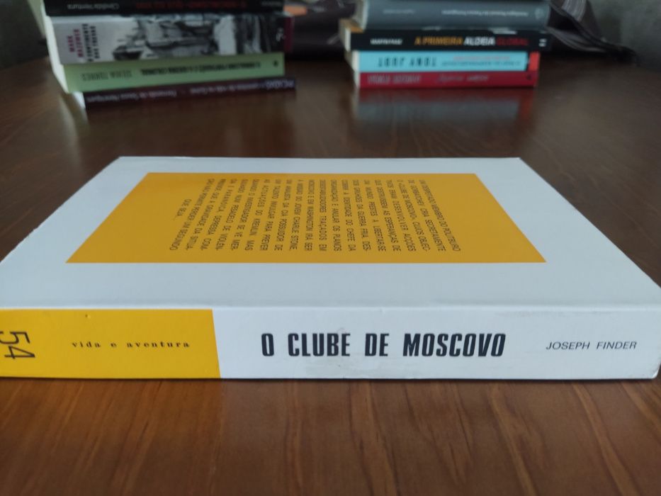 Livro "O clube de Moscovo" de Joseph Finder