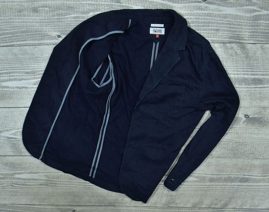 Tommy Hilfiger Bawełniana Lekka Marynarka Męska S