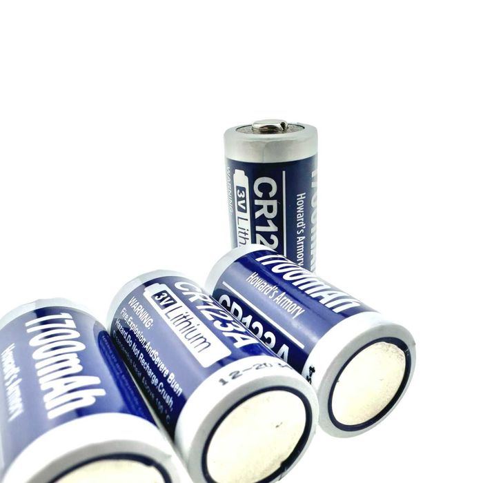 Батарейка літієва CR123A 1700mAh 3V Lithium (для Аякс, ПНБ, техніки)