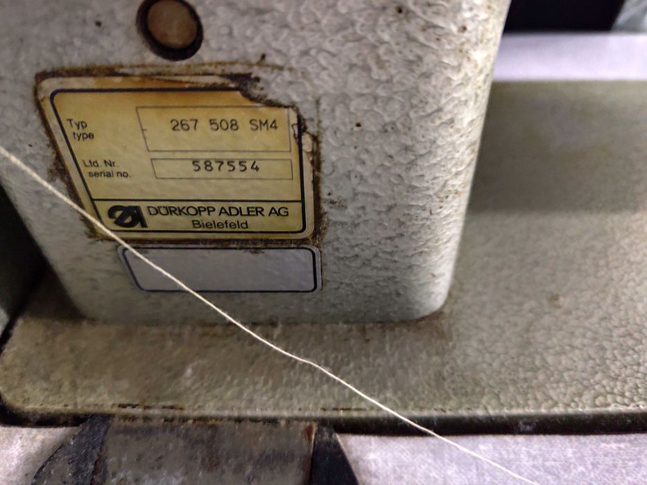 Durkopp Adler  máquina costura Zig-zag