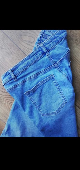 Jeansy niebieskie George straight/slim 40