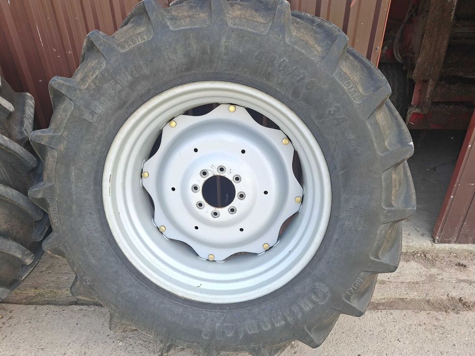 Komplet kół Massey ferguson 5455, 380/70 R24 480/70 R34
