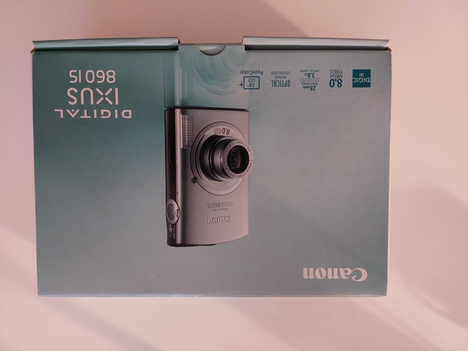 Máquina fotográfica Canon IXUS 860 IS