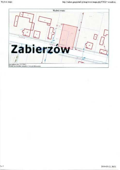 Działka budowlana 910 metrów