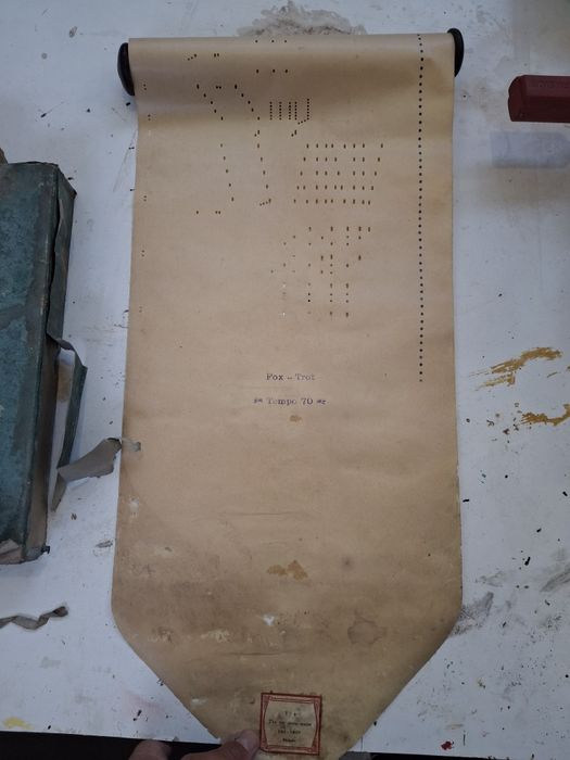 Rolos musicais Pianola
