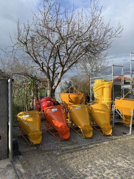 Balde trenó 500lts para grua