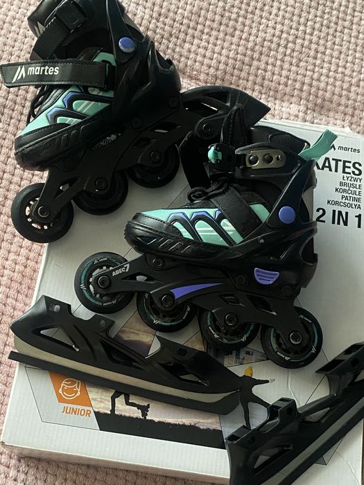 Ролики-ковзани 2 в 1