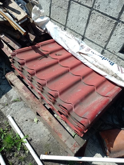 Blachodachówka używana 16 szt
