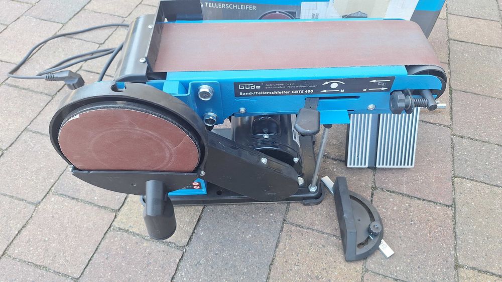 Szlifierka taśmowa GÜDE Gbts 400 na pasy 915×100 mm