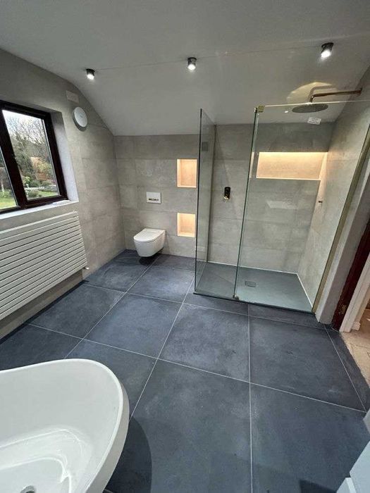 ПЛИТОЧНІ РОБОТИ. Плиточные работы. Укладка плитки ванна, кухня, стіни