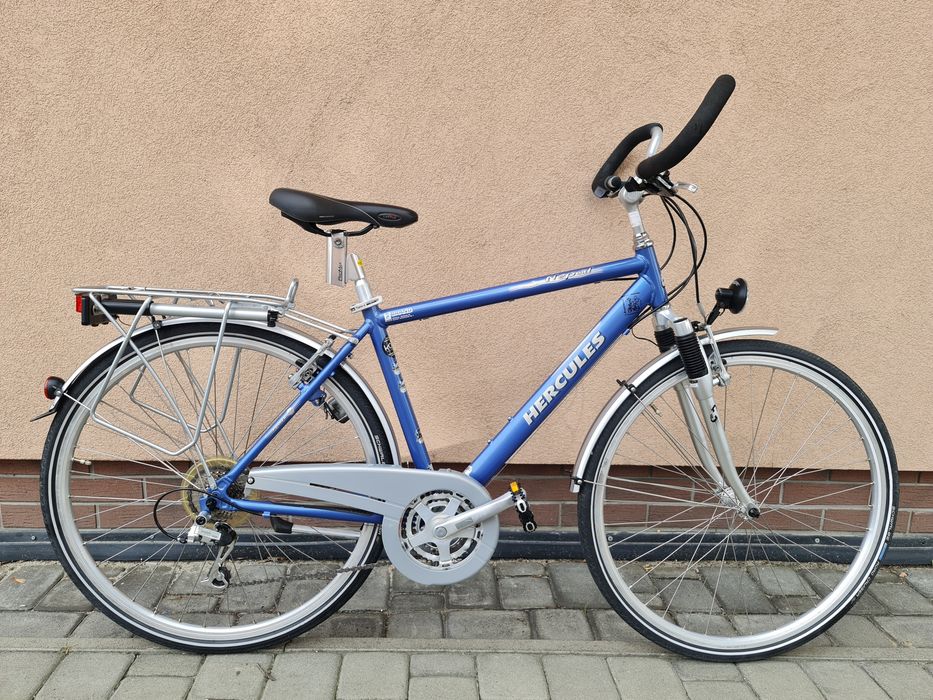 Rower trekkingowy HERCULES koła 28 SHIMANO aluminium okazja WYSYŁKA