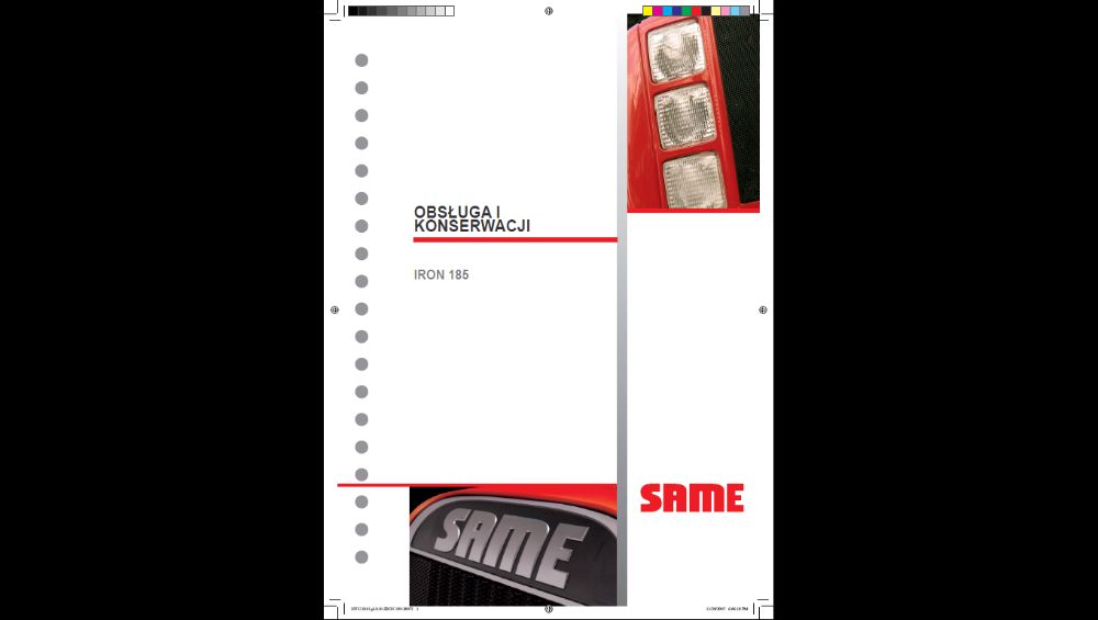 SAME IRON 185 instrukcja obsługi po Polsku!