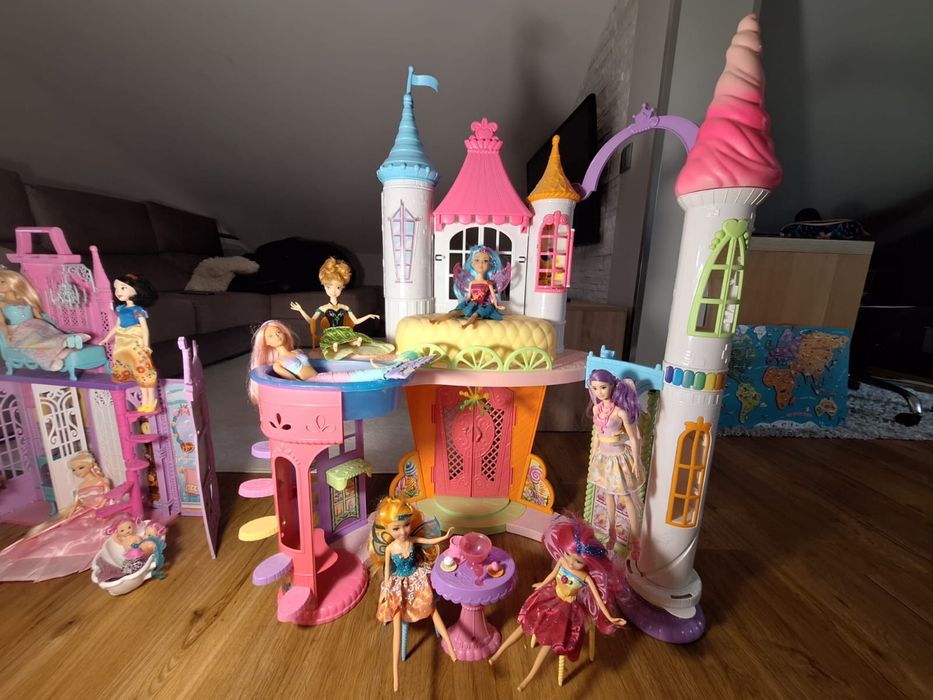 Castelo grande de princesas