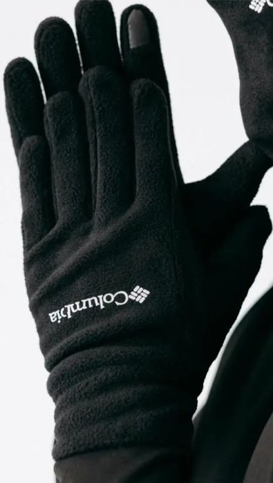 Флисовые Перчатки Columbia Black