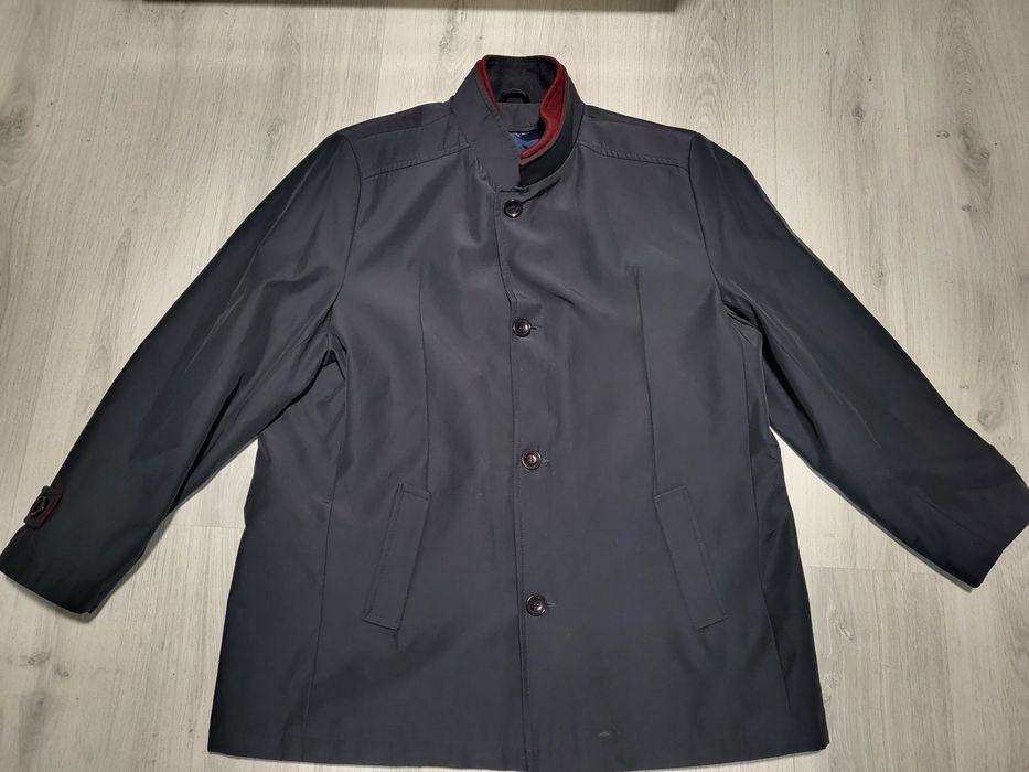 Płaszcz męski HIRSS czarny XL/XXL – stan idealny