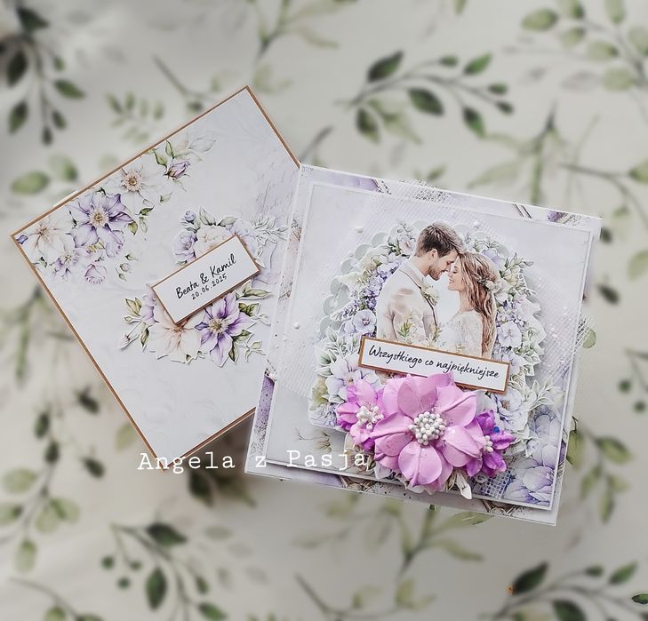 Ślubna pamiątka Scrapbooking