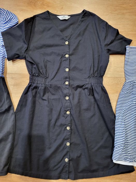 3 sukienki 158/164 Reserved Bershka H&M