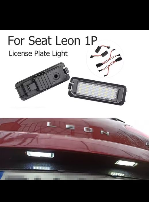 Barra LED's matrícula