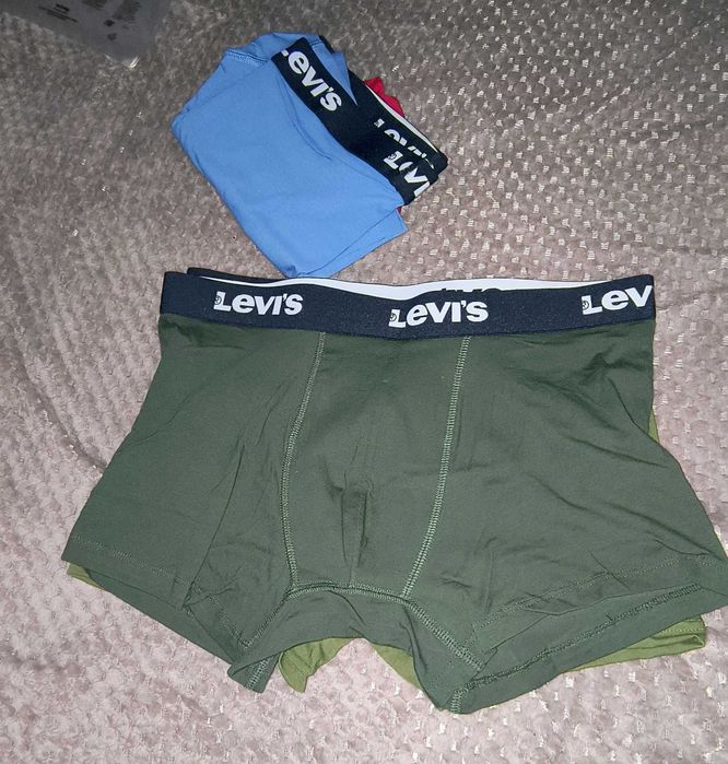 Bokserki Nowe 3x Levis, 1x Ellesse