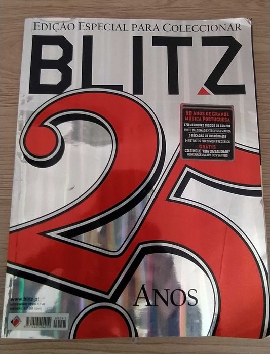 Revista especial Blitz 25 anos, Novembro 2009